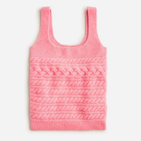 J. Crew Tops - J. Crew Supersoft Cropped Tank Top Alpaca/Wool Blend Size L